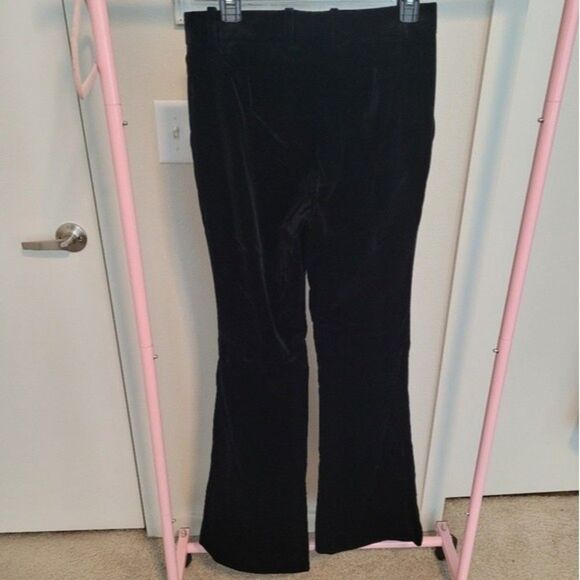 Gucci Flare Velvet High-Rise Pants Women's Small Designer Holiday Winter - Picture 5 of 10